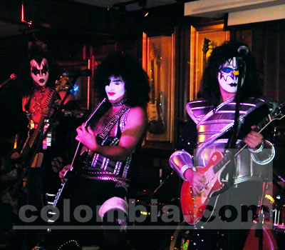 Anuncio del concierto de Kiss en Bogotá - Fotos: Luz Helena Quiceno
