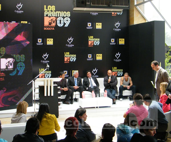 Bogotá sede de los Premios MTV 2009 - Foto: Luz Helena Quiceno