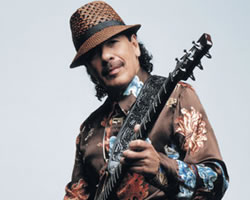 El músico mexicano Carlos Santana El músico mexicano Carlos Santana