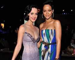Katy Perry y Rihanna Katy Perry y Rihanna